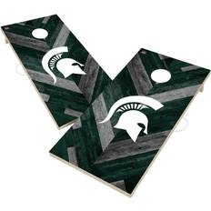 Victory Tailgate Michigan State Spartans Herringbone Design Cornhole Set