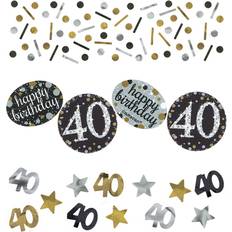 Confetti Amscan Over the Hill 'Sparkling Celebration' 40th Birthday Confetti Value Pack (3 types)