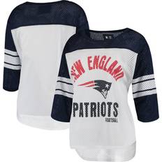 G-III 4Her by Carl Banks New England Patriots First Team Three-Quarter Sleeve Mesh T-Shirt W