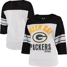 Women's G-III 4Her by Carl Banks Green Green Bay Packers Post Season Long  Sleeve V