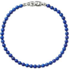 David Yurman Spiritual Beads Bracelet - Silver/Lapis