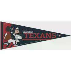 WinCraft Houston Texans Disney Mickey Mouse Premium Pennant Flag