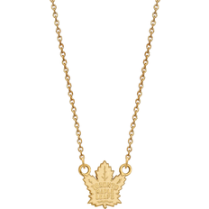 LogoArt Toronto Maple Leafs Small Pendant Necklace - Gold