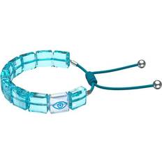 Swarovski Letra Evil Eye Bracelet - Silver/Blue/Blue