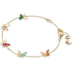 Kate Spade Social Butterfly Bracelet - Gold/Multicolour
