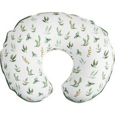 Nursing/Pregnancy Pillow Cover Boppy Organic Cotton Nursing Pillow Cover Green Little Leaves