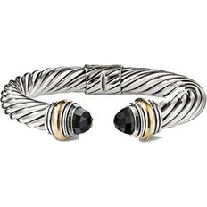 David Yurman Cable Classics Bracelet - Silver/Gold/Black