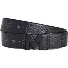 MCM Claus Matte Reversible Belt - Black