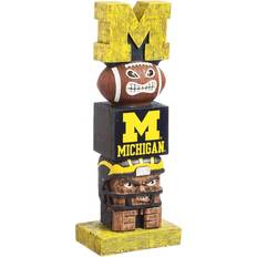 Evergreen Michigan Wolverines Tiki Totem Collector Figure