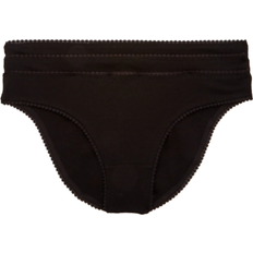 On Gossamer Women's Cabana Cotton Low -Rise Bikini Panty, Black