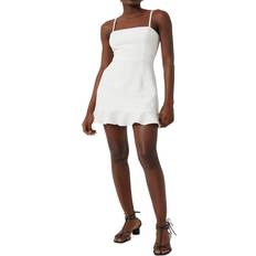 French Connection Flounce Mini Dress - Summer White