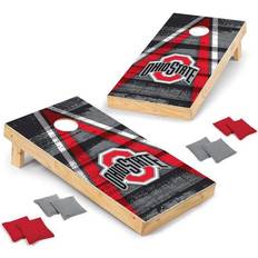 Wild Sports Ohio State Buckeyes Vintage Triangle Wood Tournament Cornhole Board Set