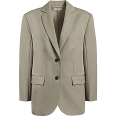 M Blazers Anine Bing Quinn Blazer - Green Khaki