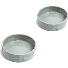 Park Life Designs Manor Pet Bowl Medium 2-pack