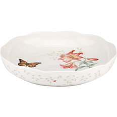 White Serving Bowls Lenox Butterfly Meadow Low Serving Bowl