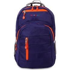 J World Carmen Laptop Backpack - Navy