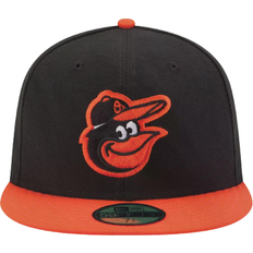 Baltimore Orioles New Era Alternate Authentic Collection on Field 59FIFTY Performance Fitted Hat - Black/Orange