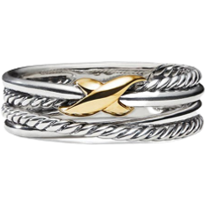 David Yurman X Crossover Ring - Silver/Gold
