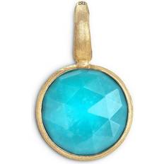 Marco Bicego Jaipur Small Stackable Pendant - Gold/Turquoise