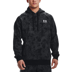 Under Armour Rival Fleece Cloud Graphic Camo Print Hoodie - Black