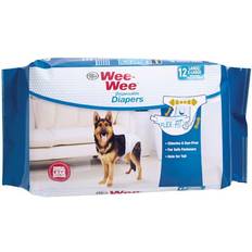 Four Paws Wee-Wee Disposable Dog Diapers L/XL 12-pack