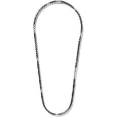 John Hardy Industrial Necklace - Silver/Black
