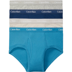 Calvin Klein Cotton Classic Fit Brief 4-pack - Lake Crest Blue/Tapestry Teal/Dove/Grey Heather