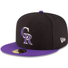 New Era Accessories New Era Colorado Rockies Authentic Collection On Field 59FIFTY Structured Hat - Black/Purple