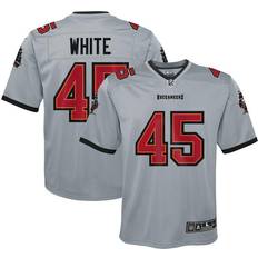 Youth Nike Kyle Pitts Gray Atlanta Falcons Inverted Game Jersey