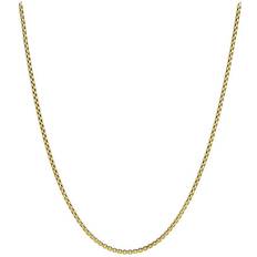 David Yurman Small Box Chain Necklace 20" - Gold