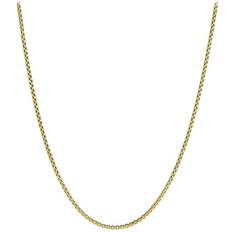 David Yurman Small Box Chain Necklace 22 - Gold