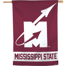 WinCraft Mississippi State Bulldogs Flying M 1-Sided Vertical Banner