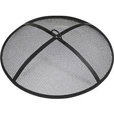 Sunnydaze Heavy Duty Round Fire Pit Spark Screen 30 Inch