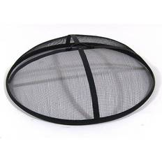 Sunnydaze Heavy Duty Round Fire Pit Spark Screen 40 Inch