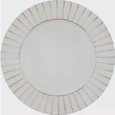 Saro Lifestyle Ruffled Design Dinner Plate 4pcs