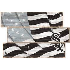 Fan Creations Chicago White Sox 3-Plank Team Flag