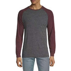 Colorblock Raglan-Sleeve T-shirt - Sepia