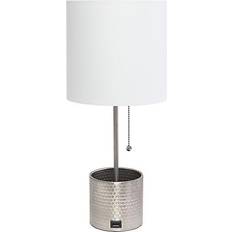 Simple Designs Metal Organizer Table Lamp 47cm