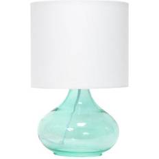 Simple Designs Raindrop Table Lamp 13.5"