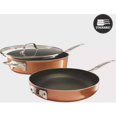 Gotham Steel StackMaster Cookware Set with lid 3 Parts