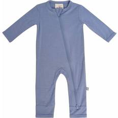 Rayon Jumpsuits Children's Clothing Kytebaby Core Zippered Romper - Slate