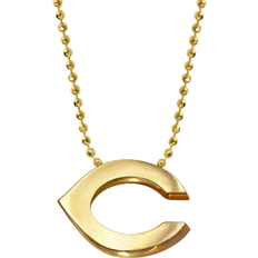 Women's Alex Woo St. Louis Cardinals 16 Little Logo 14k Yellow Gold  Necklace 