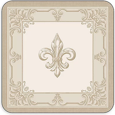 Pimpernel Fleur de Lis Coaster 6pcs