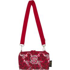 Eagles Wings NC State Wolfpack Cross Body Quilted Cotton Wallet - Red