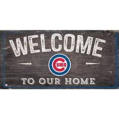 Fan Creations Chicago Cubs Welcome To Our Home Sign