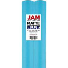 Jam Paper Gift Wrap - Matte Wrapping Paper - 25 Sq ft - Matte Orange - Roll Sold Individually