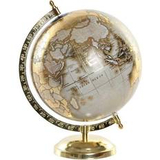 Globusse reduziert Dkd Home Decor Globe Golden PVC Aluminium (20 x 22 x 28 cm) Globus