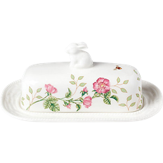 Butter Dishes Lenox Butterfly Meadow Bunny Butter Dish