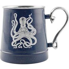 Cambridge Speckled Octopus Decal Beer Glass 59.147cl