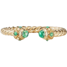 David Yurman Renaissance Ring - Gold/Emerald